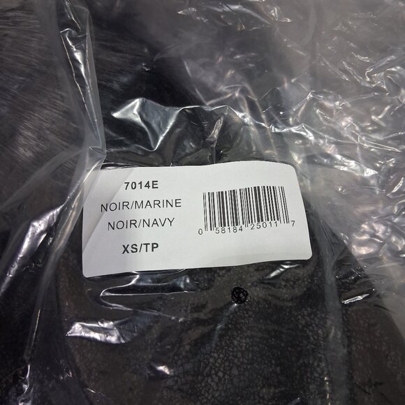 NVLT Jacket Motorcycle Biker 7014E Womens Black Faux Fur Collar Asst Sizes NWT - Picture 6 of 8